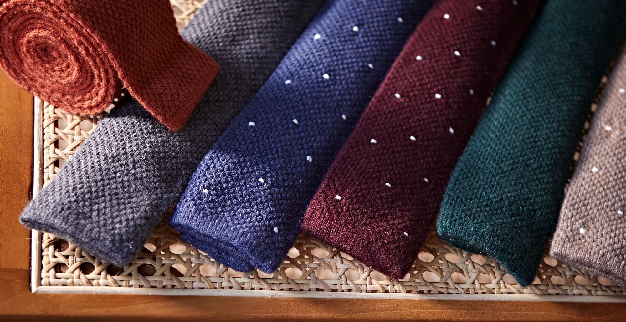 Knitted Ties - Hilditch & Key