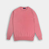 Pink Crew Neck Cashmere Sweater