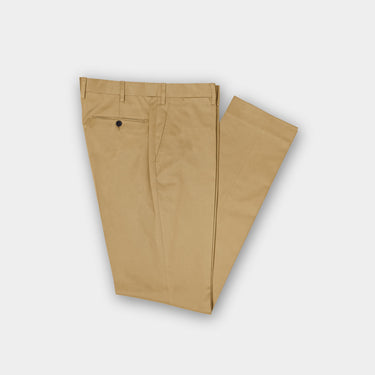 Beige Cotton Trousers