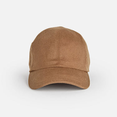 Light Brown Loro Piana Storm System Cashmere Baseball Cap