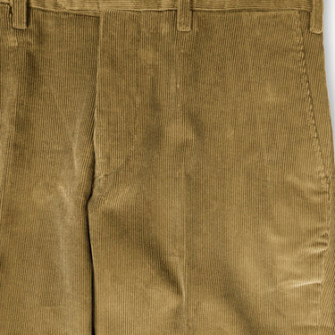 Beige Cotton Corduroy Trousers