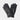 Black Leather Gloves with Sheepskin Lining