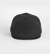 Black Linen Toni Cap