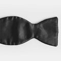 Black Silk Velvet Bow Tie