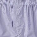 Blue & White Check Cotton Poplin Boxer Shorts