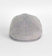 Brown Basket Weave Cotton & Linen Toni Cap