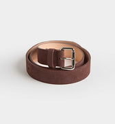 Brown Chiltern Suede Leather Belt