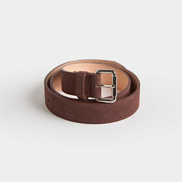 Brown Chiltern Suede Leather Belt