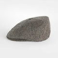 Brown & Grey Herringbone Wool Toni Cap