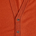 Burnt Orange Cashmere Cardigan