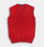 Cardinal V - Neck Cashmere Slipover