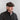 Chocolate Brown Herringbone Wool Gatsby Cap