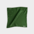 Classic Green Silk Pocket Square