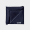 Classic Navy Silk Pocket Square