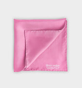 Classic Pink Silk Pocket Square