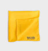 Classic Yellow Silk Pocket Square