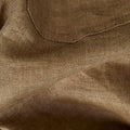 Coffee Brown Linen Trousers