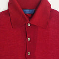 College Red 100% Cashmere Sport Shirt