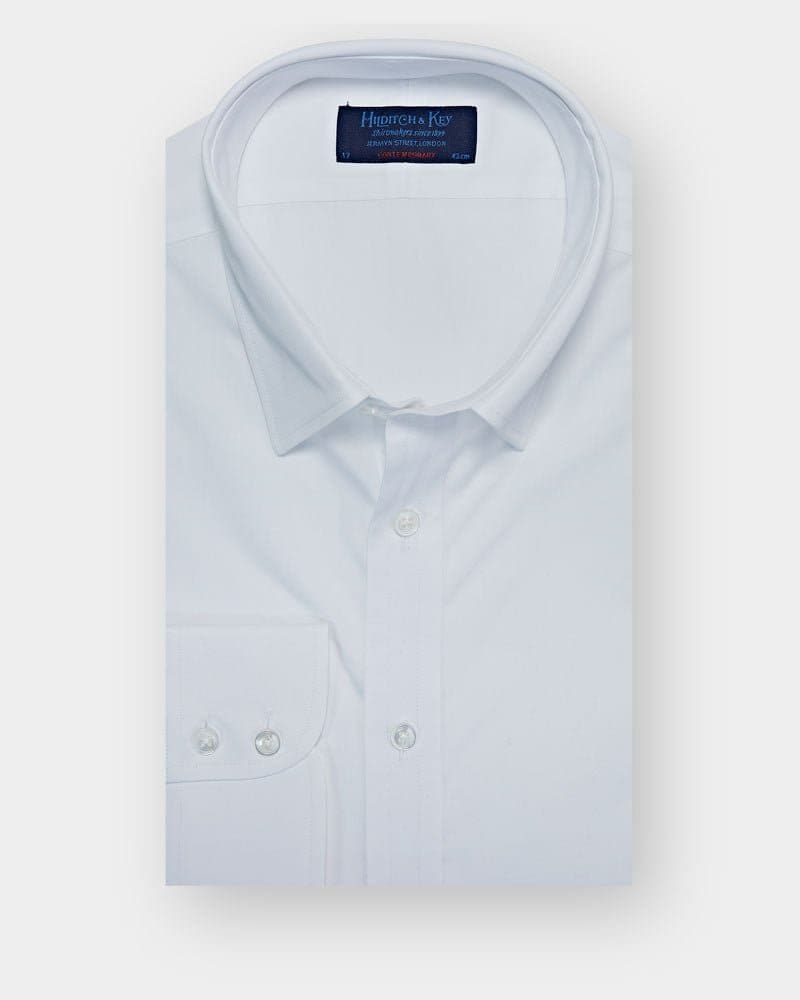Contemporary fit, Concealed button down, two button cuff