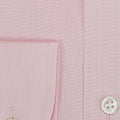 Contemporary Fit, Cut-Away Collar, 2 Button Cuff, In Plain Pink End-On-End Cotton