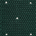 Dark Green & White Spot Knitted Silk Tie