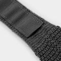 Dark Grey & White Spot Knitted Cashmere Tie