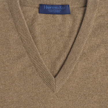 Dark Natural Cashmere Vest