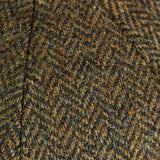 Forrest Herringbone 100% Wool Made In England Gatsby Cap