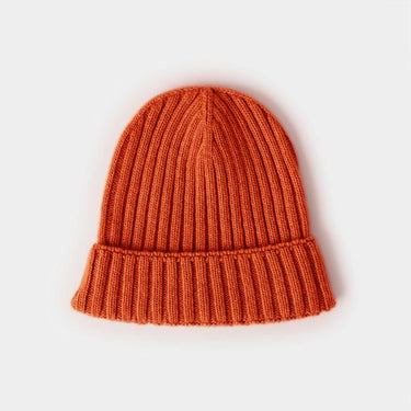 Furnace Orange Cashmere Beanie