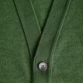 Green Cashmere Waistcoat