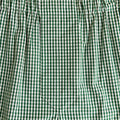 Green Gingham Check Cotton Poplin Boxer Shorts