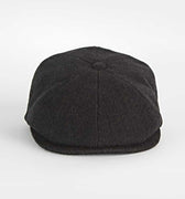 Green Wool Herringbone Toni Cap