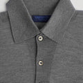 Grey 100% Cashmere Sport Shirt