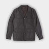 Grey Hopsack Wool & Cashmere Chianti Jacket