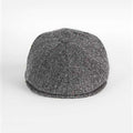 Grey Mottle Woollen Twill Tweed Toni Cap