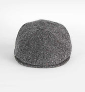 Grey Mottle Woollen Twill Tweed Toni Cap