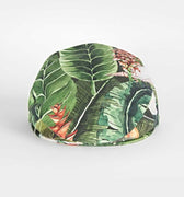 Island Green Cotton Flat Cap