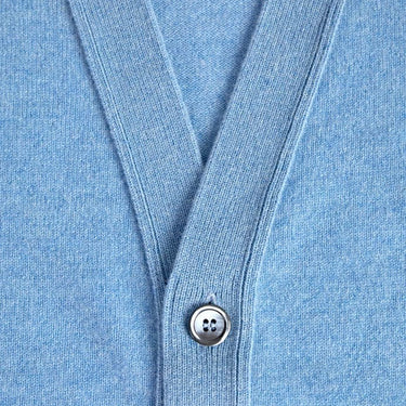 Light Blue Cashmere Waistcoat