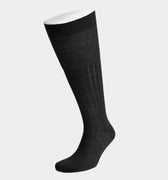 Long Black Wool Socks