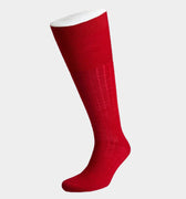 Long Red Wool Socks