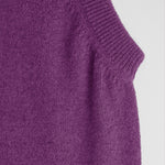 Mauve Cashmere Vest