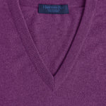 Mauve Cashmere Vest