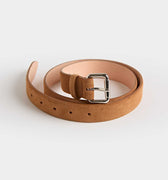 Moroccan Flame Mount Suede Leather Belt