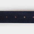 Navy Chiltern Suede Leather Belt