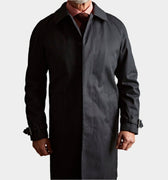 Navy Cotton Bogart Coat