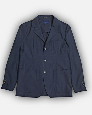 Navy Patch Pocket Botto Sports Jacket