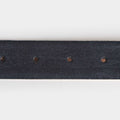 Navy Suede Mount Leather Belt