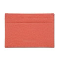 Pink Calf Leather Double Sided Card Holder