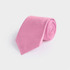 Pink Herringbone Silk Tie