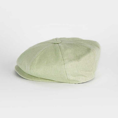 Plain Beige Oxford Gatsby Cap